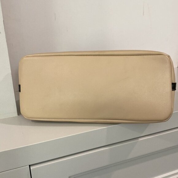 NANETTE LEPORE Taupe Full Zip DOME Tote Handbag - Picture 3 of 15